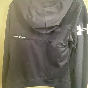 Under armor front zip black M